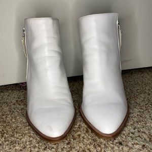 White Gianni Bini Booties